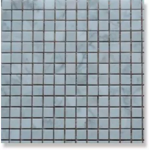 Мозаика из натурального камня Art&Natura Marble Mosaic 15x15 Bianco Carrara mm-biancarra 30,5х30,5 см